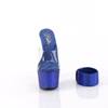 Pleaser - BEJEWELED712RS Mules à talons - Transparent/Bleu Product image